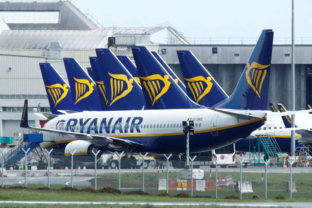 Ryanair Load Factor Tops 90 Percent for First Time Since COVID-19 Began