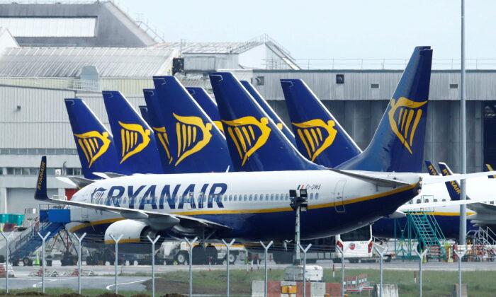 Ryanair Load Factor Tops 90 Percent for First Time Since COVID-19 Began