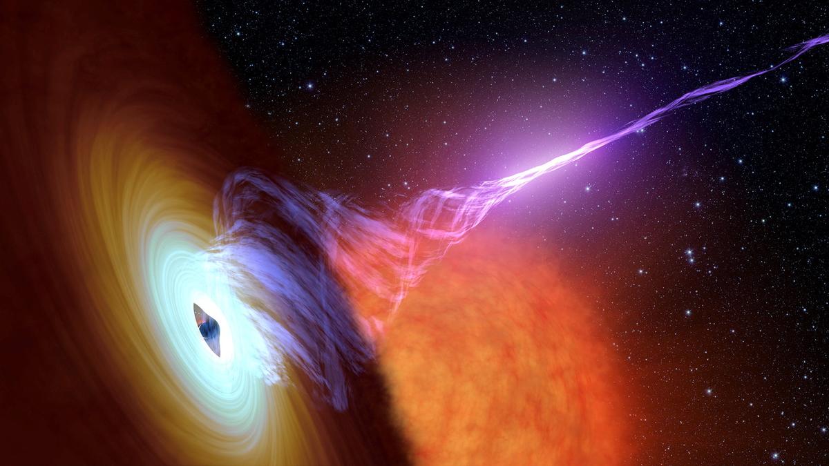 Black Hole Hunters Cast Gaze at Center of the Milky Way Galaxy
