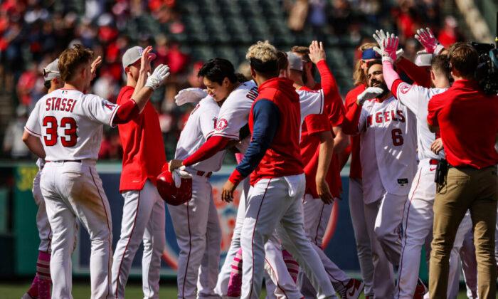 Angels Rally Late Over Nationals With Heroics From Ohtani, Rendon
