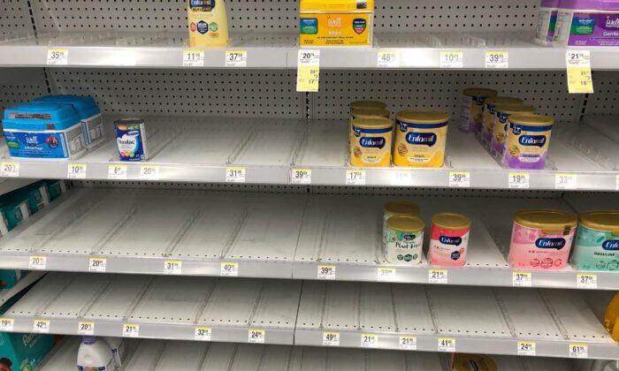 Baby Formula Maker Says It Could Take Weeks to Get Product in Stores Amid Widespread Shortage