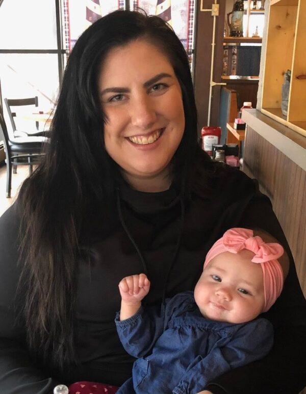 Jessica Johnson and her 7-month-old daughter, Cecelia. (Courtesy of Jessica Johnson)