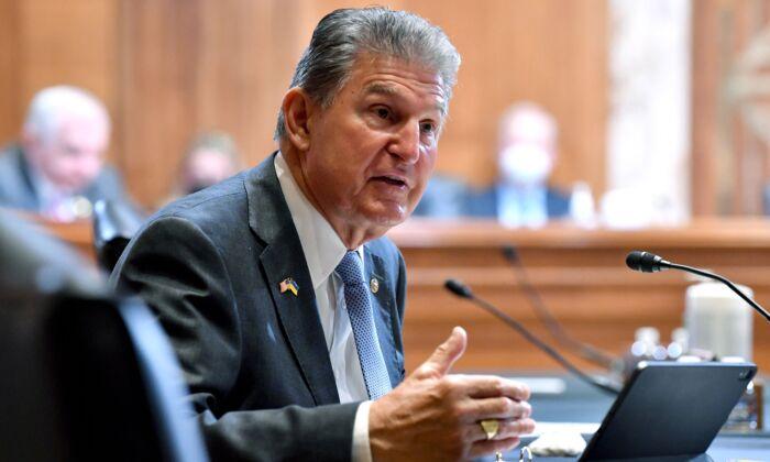 Sen. Manchin Refuses to Say If He Supports Biden’s 2024 Race