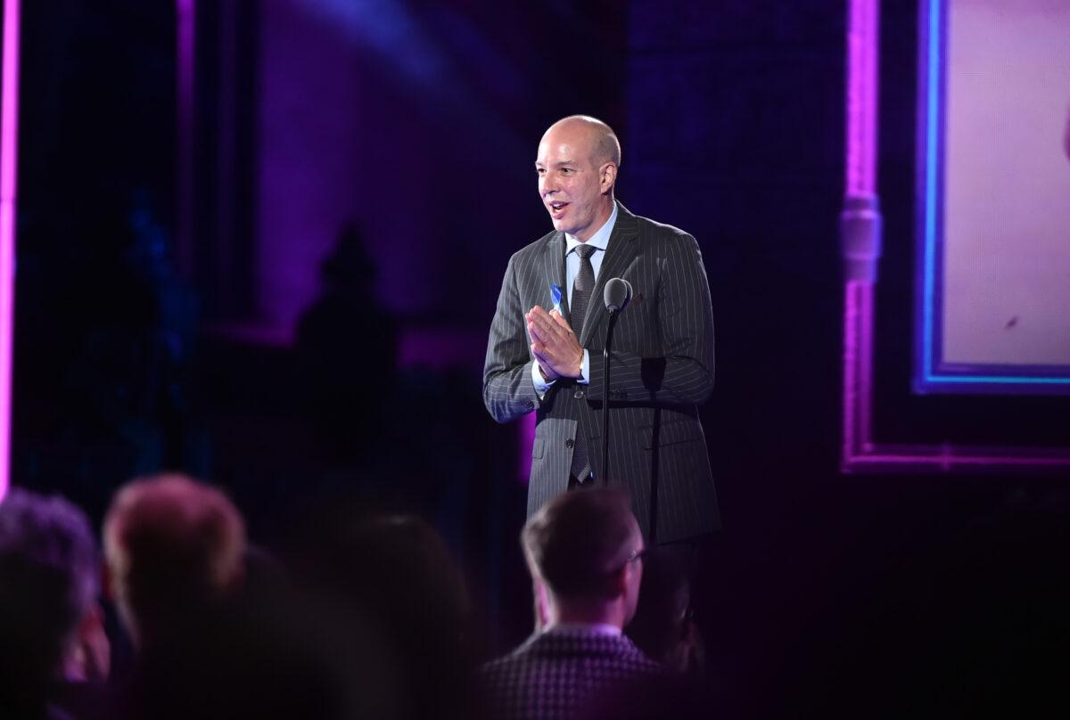 Anthony Romero, executive director of the American Civil Liberties Union, speaks during an event in New York City on June 21, 2018. (Theo Wargo/Getty Images for VH1 Trailblazer Honors)