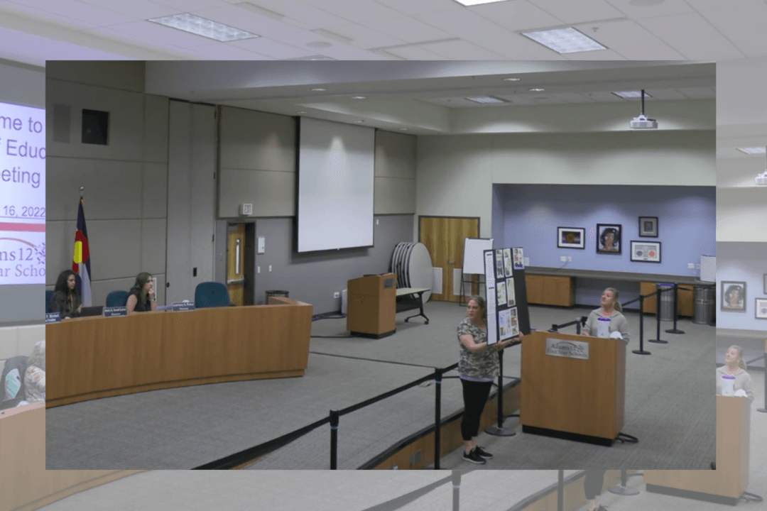 Colorado School Board Cuts Off Mom for Reading Out Sex Scene From Book Available to Students