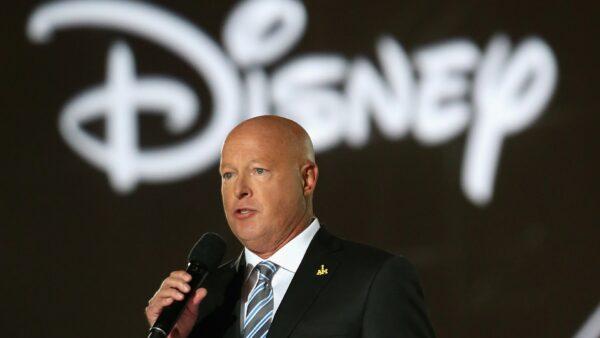 Bob Chapek of Disney talks during the Opening Ceremony of the Invictus Games Orlando 2016 at ESPN Wide World of Sports in Orlando, Fla., on May 8, 2016. (Chris Jackson/Getty Images for Invictus)