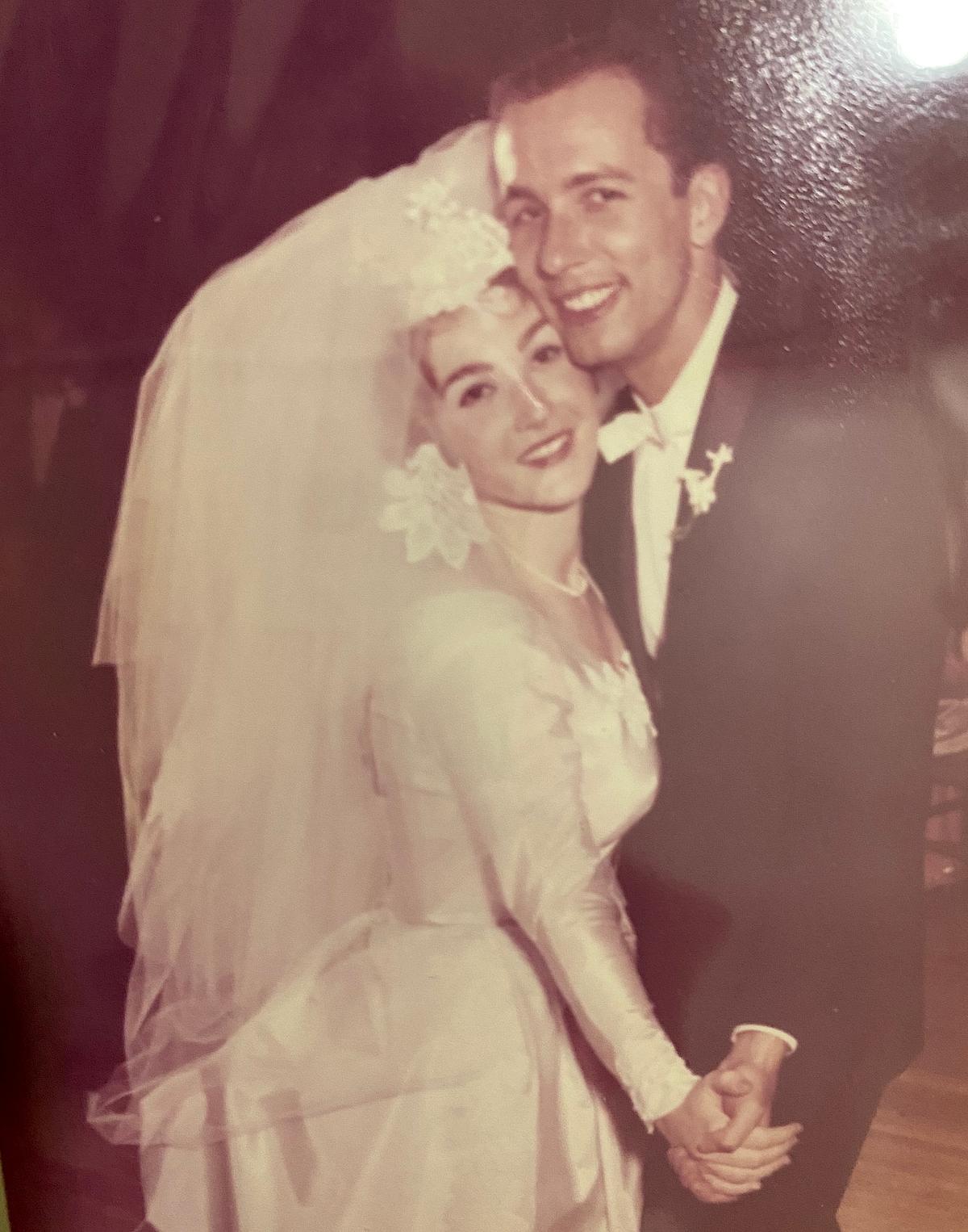 Phyllis and Barry tied the knot in 1961. (Courtesy of <a href="https://www.instagram.com/samnicolehamilton/">Sami Hamilton</a>)