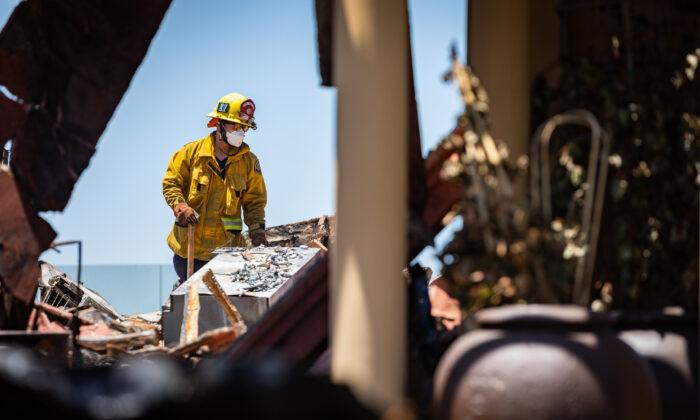 It Felt Like ‘An Apocalyptic Horror Movie Set’: Fire Officials Extinguishing Coastal Fire