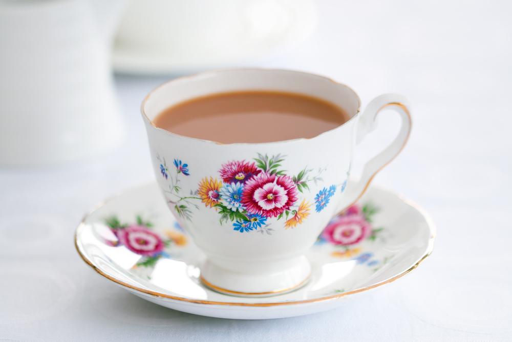 The most important part: a perfect cup of tea. (Ruth Black/Shutterstock)