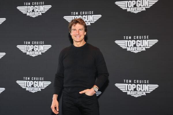 Tom Cruise attends the Mexico Press Day of "Top Gun: Maverick" at The Ritz Carlton Hotel in Mexico City on May 6, 2022. (Hector Vivas/Getty Images for Paramount Pictures)