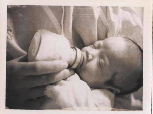 Melissa Ohden being nursed as an infant. (Courtesy of <a href="https://www.facebook.com/melissaohdensurvivor">Melissa Ohden</a>)