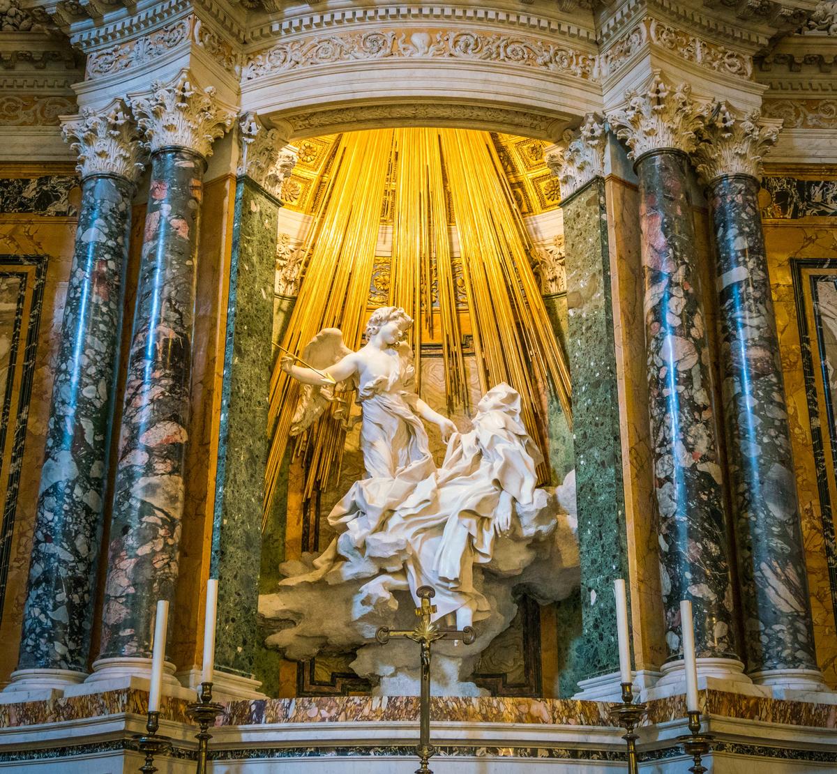"Saint Teresa in Ecstasy" by Gian Lorenzo Bernini (essevu/Shutterstock)