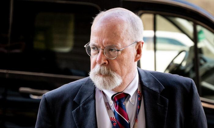 Top Prosecutor on John Durham’s Team Withdraws From Case Against Steele Dossier Source
