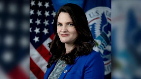 Official portrait of Nina Jankowicz, who had been tapped to run a new federal Disinformation Governance Board, part of the U.S. Dept. of Homeland Security, before plans for the agency quickly were put on hold. (@wiczipedia/Twitter)