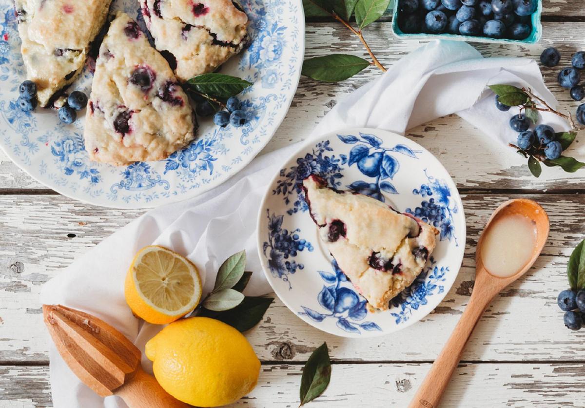 Blueberry Lemon Scones