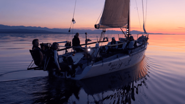 One of the craft featured in the documentary "Race to Alaska." (Adventure Entertainment)