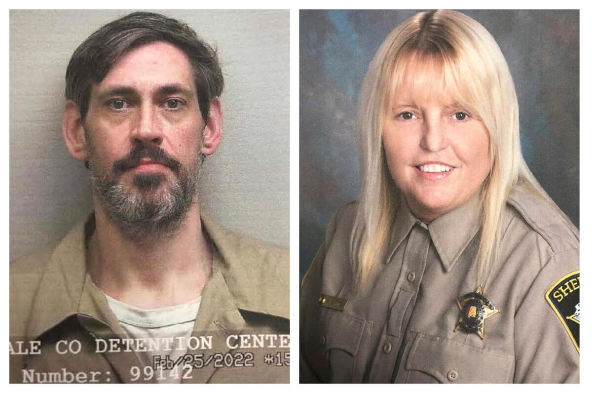 (Left) Inmate Casey White. (Right) Lauderdale County Detention Center assistant director Vicki White. (U.S. Marshals Service, Lauderdale County Sheriff's Office via AP)
