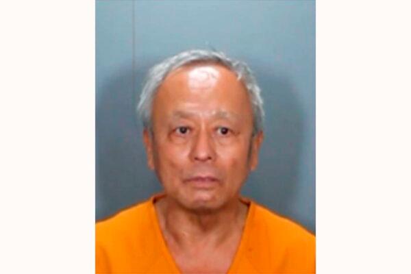 Suspect David Chou on May 16, 2022. (Orange County Sheriff's Department via AP)