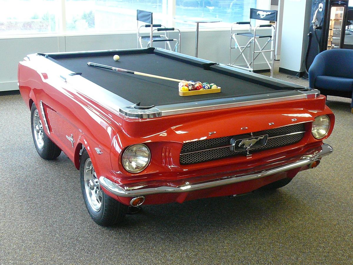 Car Pool Table. (Courtesy of retailers)