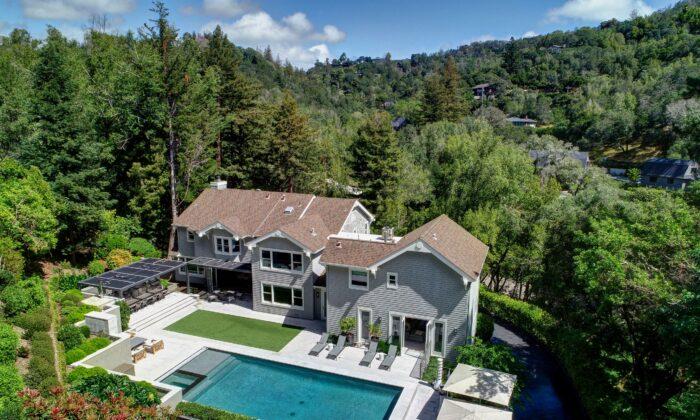 A Striking Hamptons-Style California Estate
