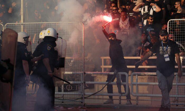 Fan Violence Mars Greek Cup Final