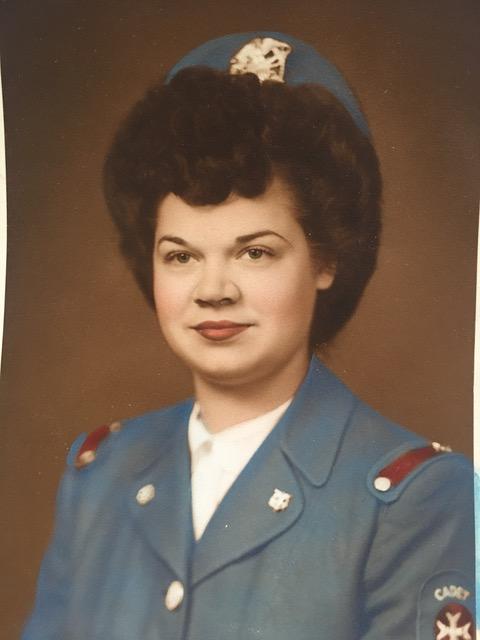 Cadet Nurse Norma Lee, in Denver, Colorado, in 1943. (Courtesy of Teresa McFarland)