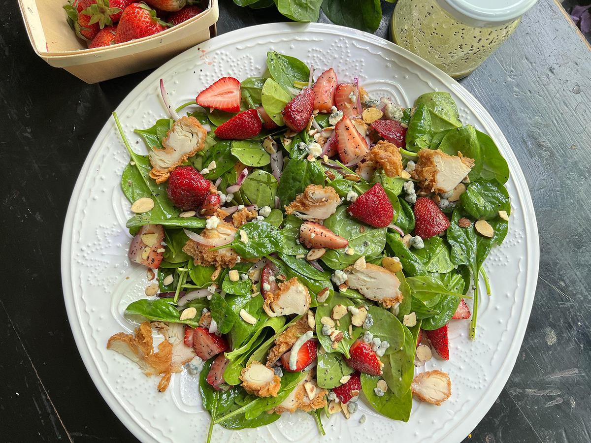 Gretchen’s Table: Strawberry Season Means It’s Time for a Big, Fresh Salad