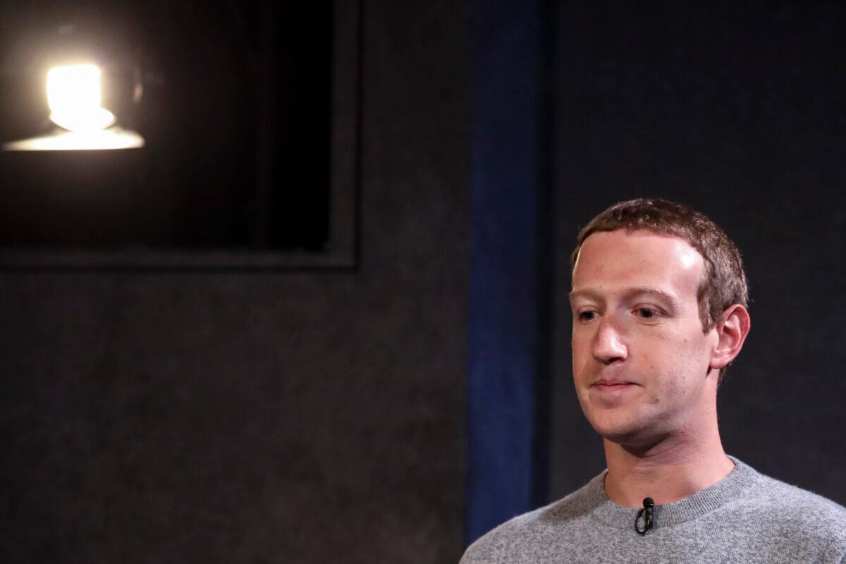 Facebook founder Mark Zuckerberg at the Paley Center For Media in New York on Oct. 25, 2019. (Drew Angerer/Getty Images)