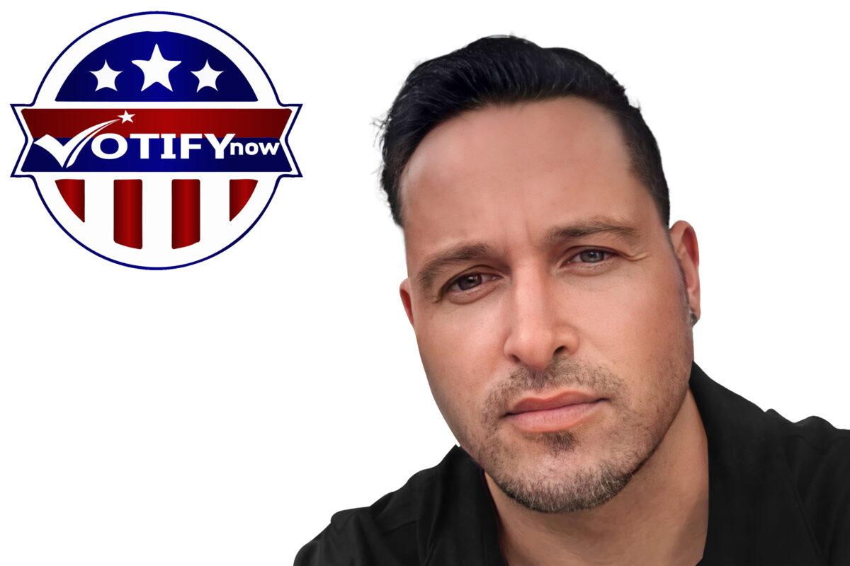 Johnny Vieira, creator of the VotifyNow app, which allows users to share information about suspected election irregularities and fraud. (Courtesy of Johnny Vieira)