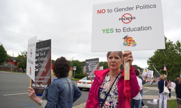 ‘No to Gender Politics:’ Virginia Fairfax County Parents Protest Pro-Transgender Elementary School Push
