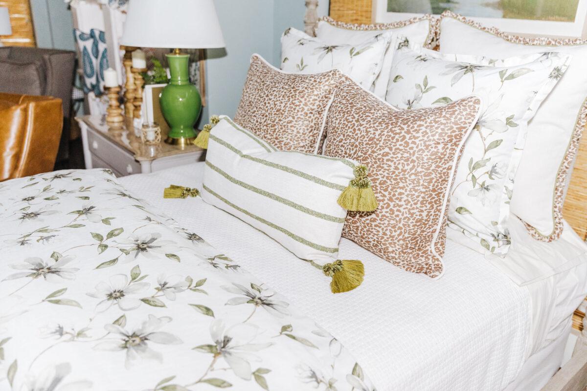 If you have a collection, feature a few choice pieces on your bedside table or dresser top. (Nell Hill/TNS)