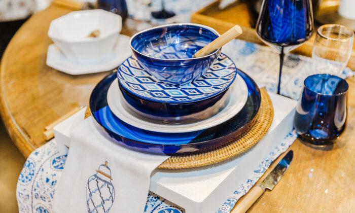 Style at Home: Textiles and Texture Make Spring Tabletops Shine