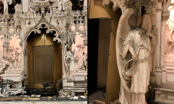 $2 Million Relic Stolen, Angel Statue Beheaded at Brooklyn Church