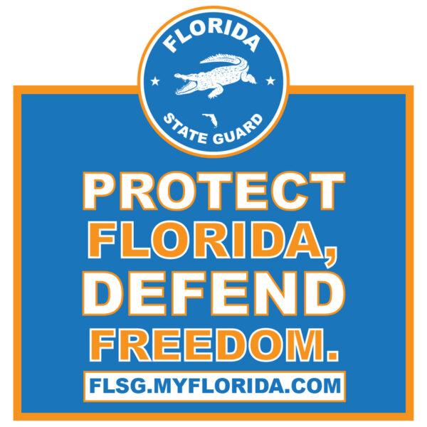 The Florida State Guard Logo May 31, 2022. (Courtesy, The Governor's Office)