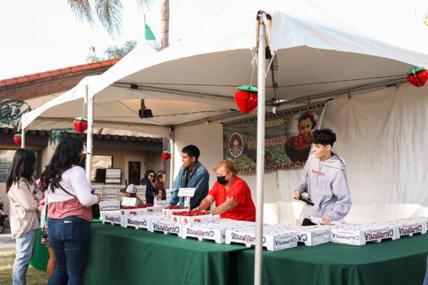 The Garden Grove Strawberry Festival in Garden Grove, Calif., on May 30, 2022. (Julianne Foster/The Epoch Times)