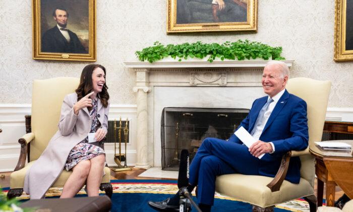 New Zealand PM Jacinda Ardern Meets President Joe Biden at the White House