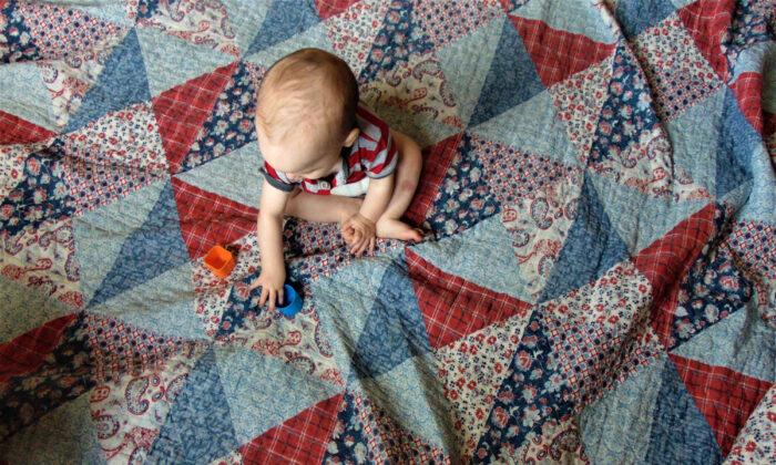 Due Date Is Looming for Grandmother’s Hand-Stitched Quilt for Her First Grandchild