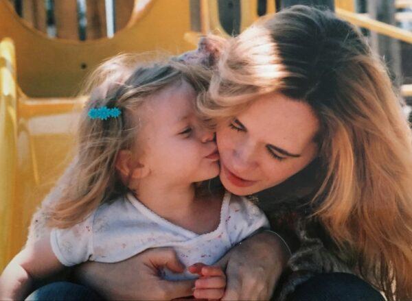 Adrienne Shelly and her daughter from the documentary "Adrienne." (HBO Max)
