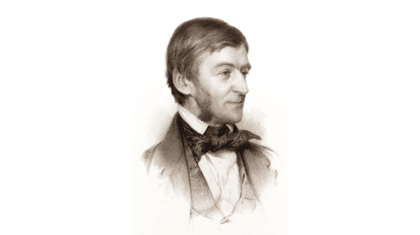 Engraving of Ralph Waldo Emerson, 1878, by Stephen Alonzo Schoff. Library of Congress. (Public Domain)