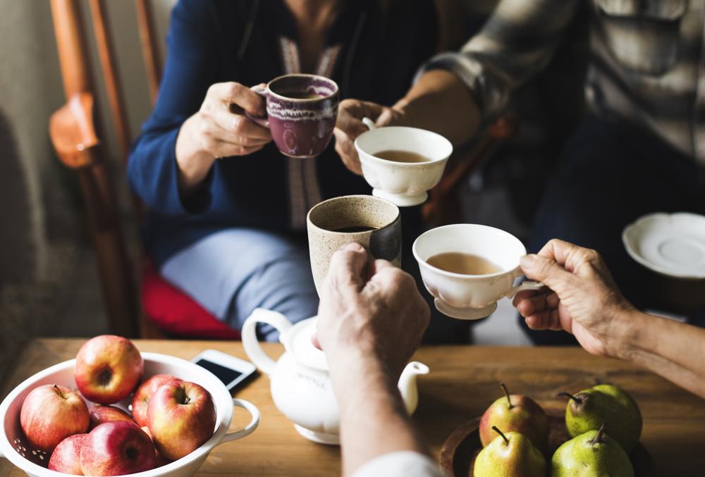  For Brits, sharing a cup of tea is the answer to everything. (Rawpixel.com/Shutterstock)