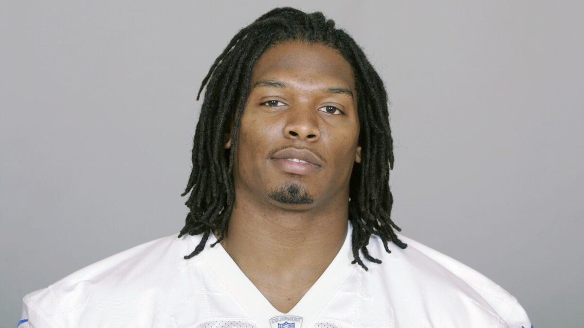 In this handout image provided by the NFL, Marion Barber III of the Dallas Cowboys poses for his 2010 NFL headshot in Irving, Texas. (NFL via Getty Images)