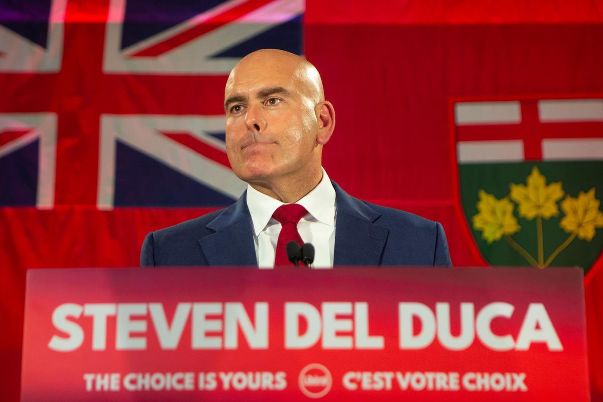 Steven Del Duca Steps Down as Ontario Liberal Leader After Crushing Defeat