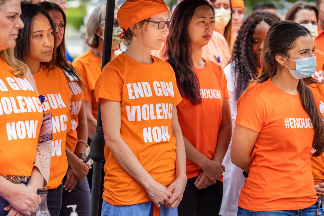 UCI Medical Workers Commemorate National Gun Violence Awareness Day