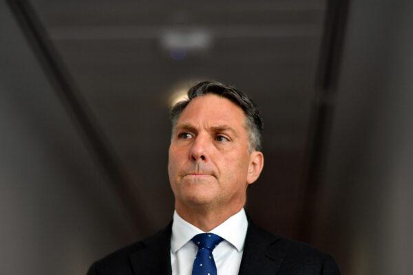 Deputy Prime Minister and Defence Minister Richard Marles at Parliament House in Canberra, Australia, on Dec. 7, 2020. (Sam Mooy/Getty Images)