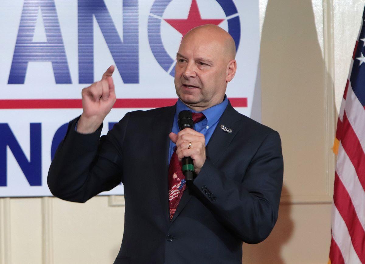 Pennsylvania Republican nominee for governor, Doug Mastriano on the campaign trail in 2022. (Courtesy Mastriano Campaign)