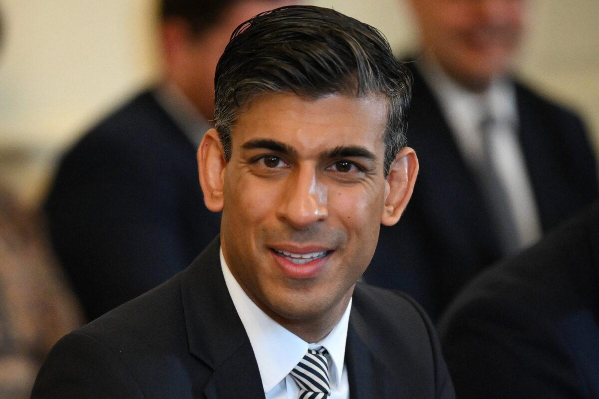 Chancellor of the Exchequer Rishi Sunak during a Cabinet meeting at 10 Downing Street, London, on May 24, 2022. (Daniel Leal/PA Media)