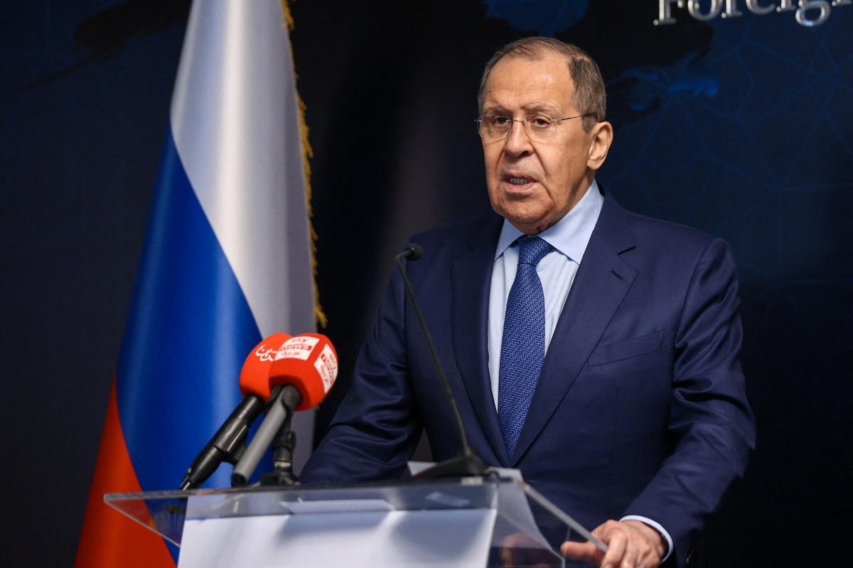 Russia’s Lavrov Calls Decision to Block Plane ‘Unprecedented’