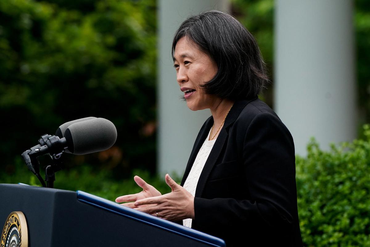 USTR Tai Says Fighting Inflation More Complicated Than Cutting China Tariffs