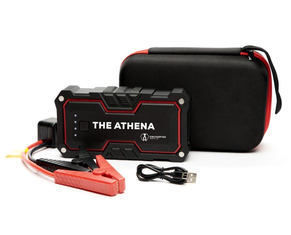 The Athena, a portable jump-starter and charger. (Uncharted Supply Co.)