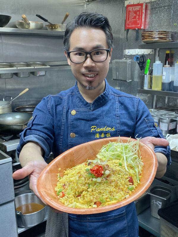 Habibie Wong found people in the UK like all styles of fried rice. (Courtesy of Habibie Wong)